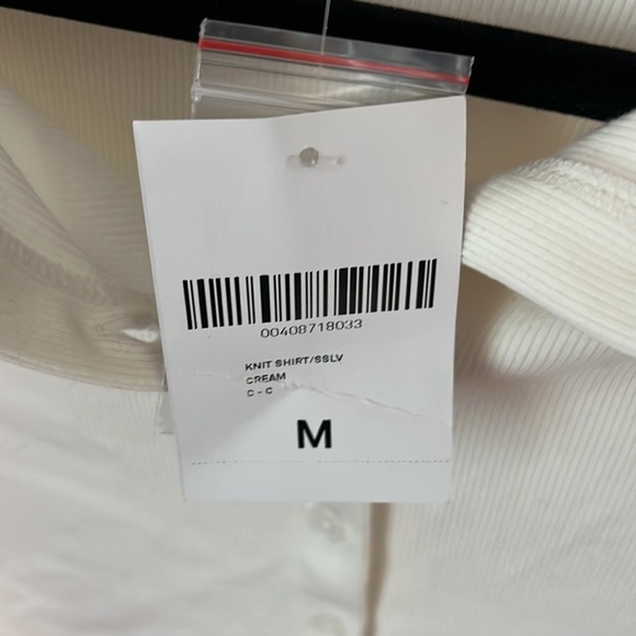 Button down cropped top - Picture 2 of 3